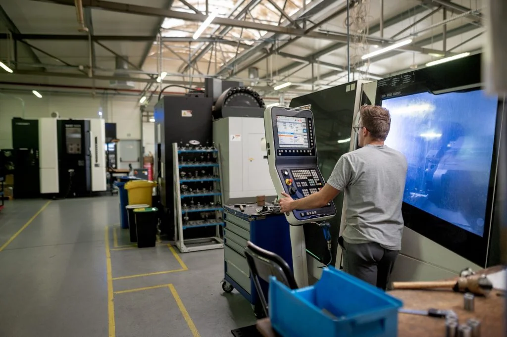 CNC-operatør.